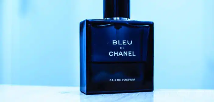 Bleu De Chanel perfume bottle