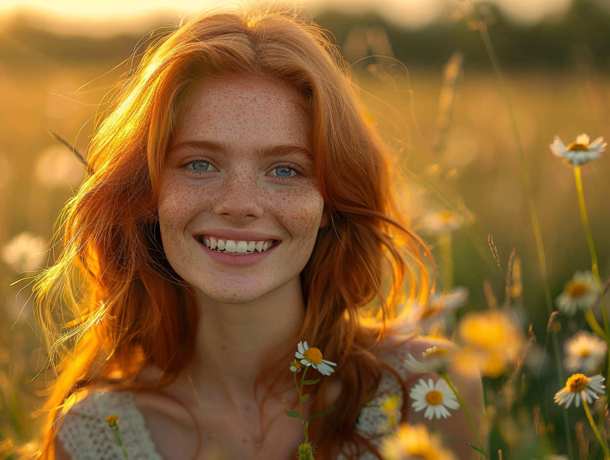 cheveux roux