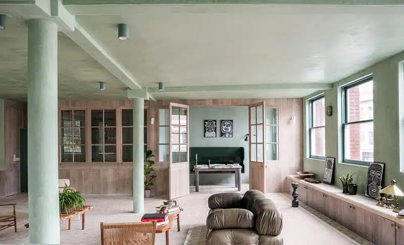 Vert d'eau peinture : la couleur tendance pour rafraîchir votre décoration