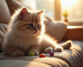 Les races de chaton à poil long idéales pour les familles