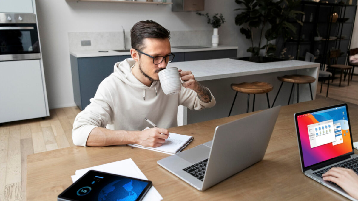 Le télétravail et son outil indispensable : l'ordinateur portable